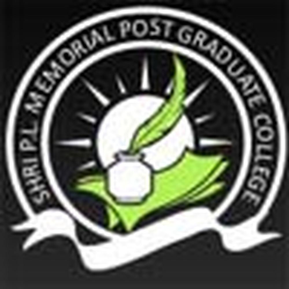 Shri P.L. Memorial P.G. College (SPLMPGC) - Logo