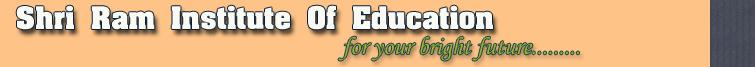 Shri Ram Institute Of Education (SRIE) - Logo