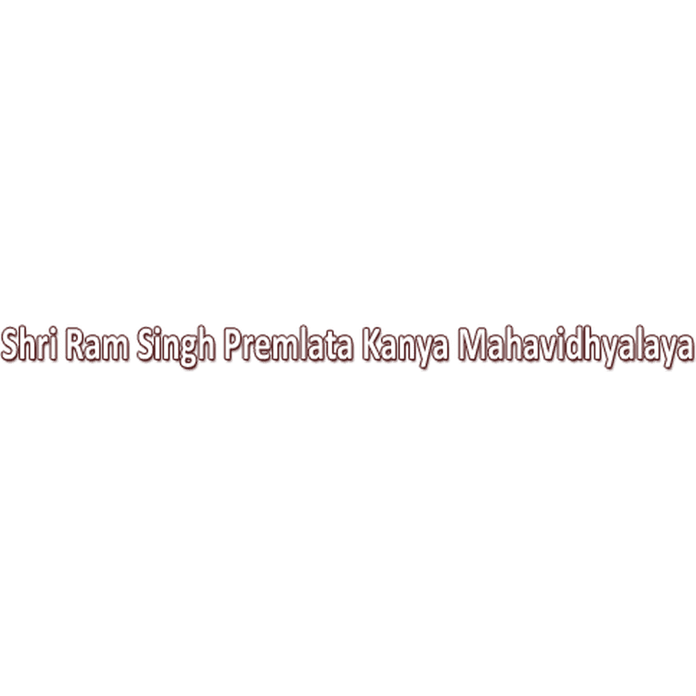 Shri Ram Singh Premlata Kanya Mahavidhalay (SRSPKM) - Logo