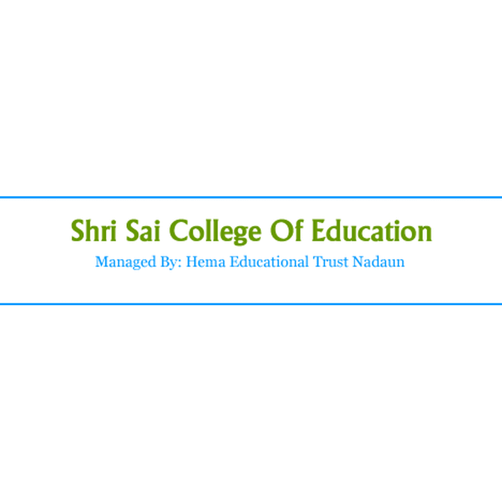 Shri Sai College of Education (SSCOE) - Logo