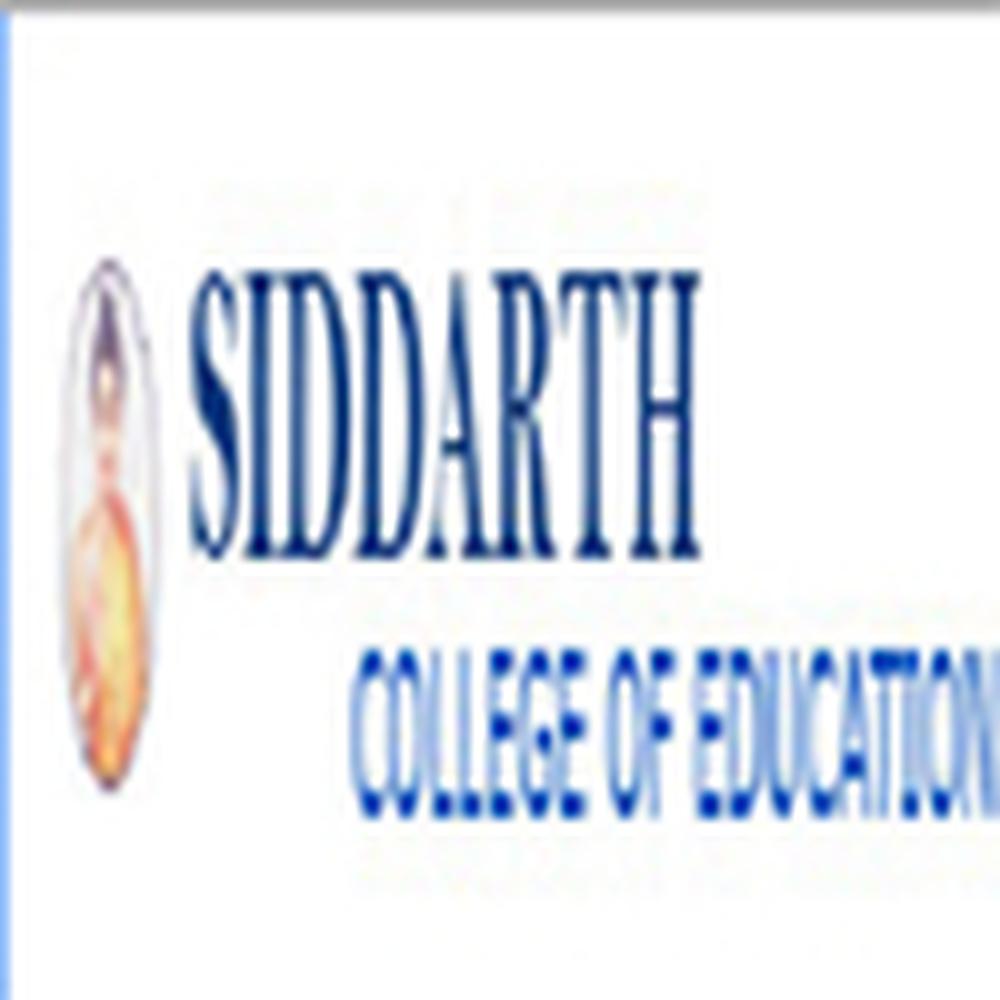 Siddarth College of Education (SCE) - Logo