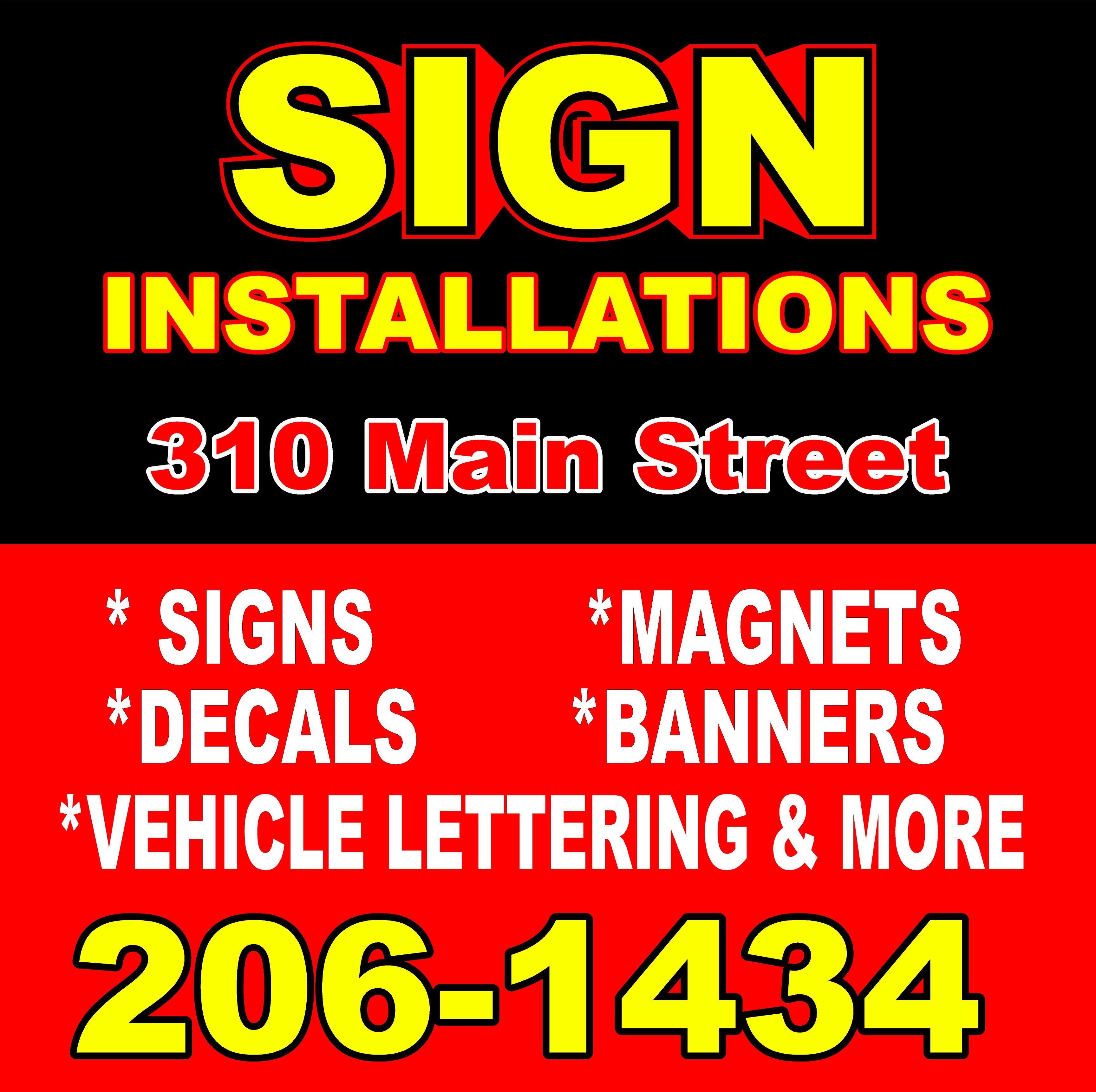Sign Installations - Logo