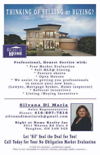 Silvana Di Maria-Right At Home Realty Inc Brokerage - Cover photo