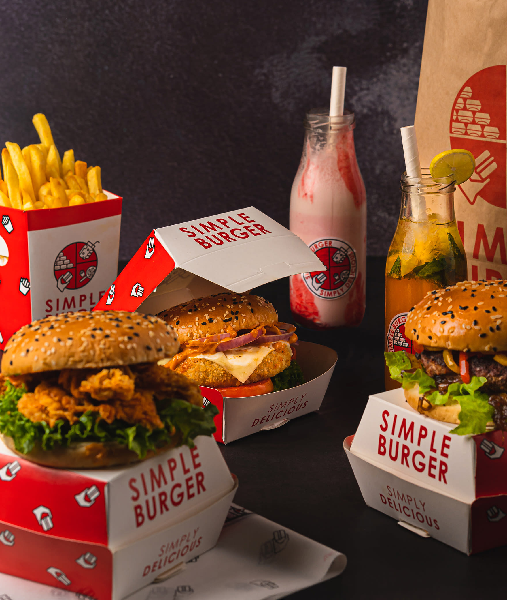 Simple Burger - Logo