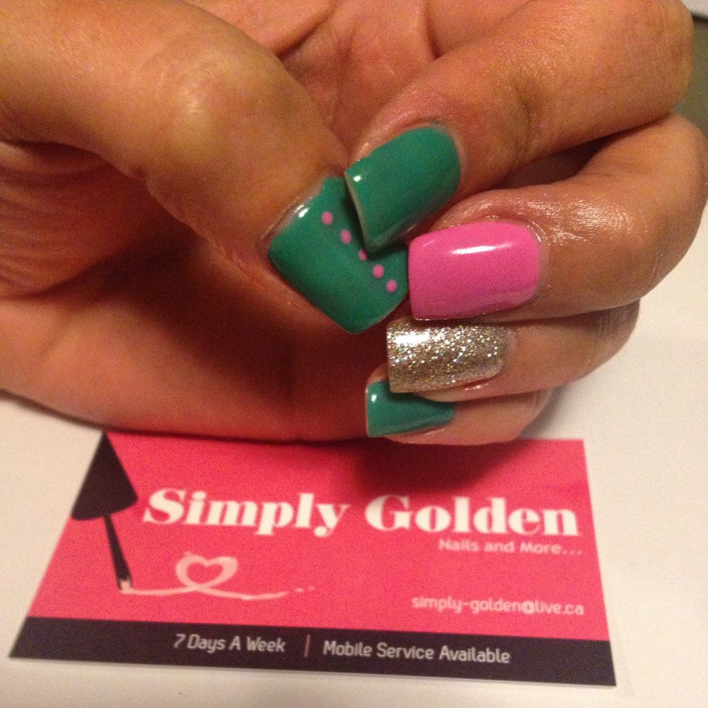 Simply Golden Nails and More - Cover photo