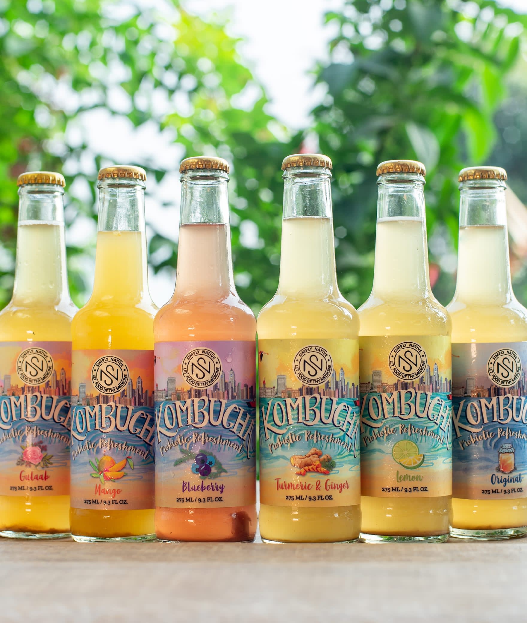 Simply Native Kombucha - Logo