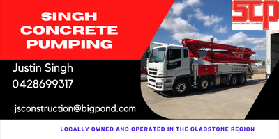 Singh Concrete Pumping - Logo