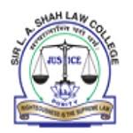 Sir L. A. Shah Law College (SLASLC) - Logo
