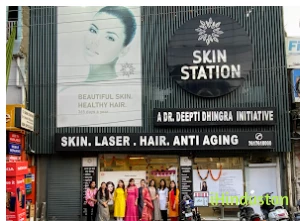 SKIN STATION, DEHRADUN by Dr Deepti Dhingra - Logo