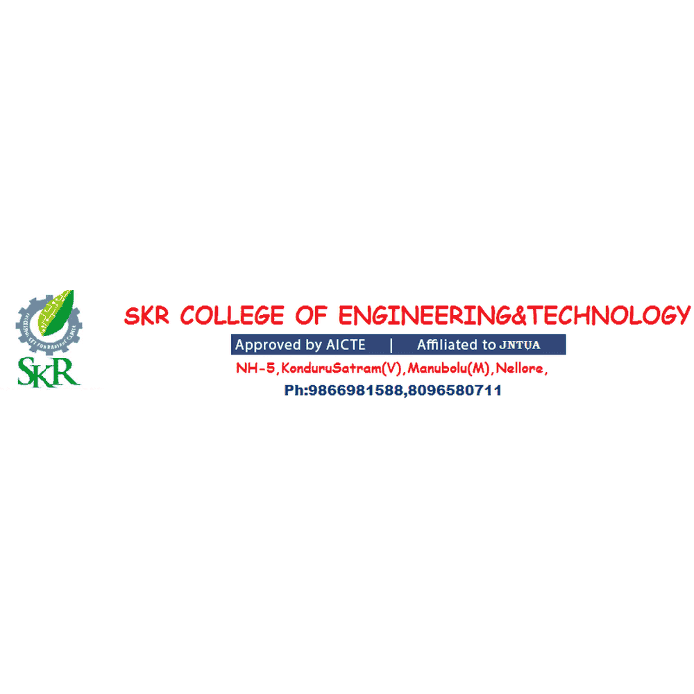 SKR College of Engineering & Technology Nellore (SKRCET) - Logo