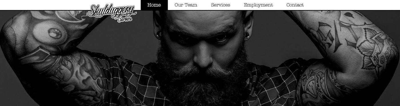 Skulduggery Barbers - Cover photo