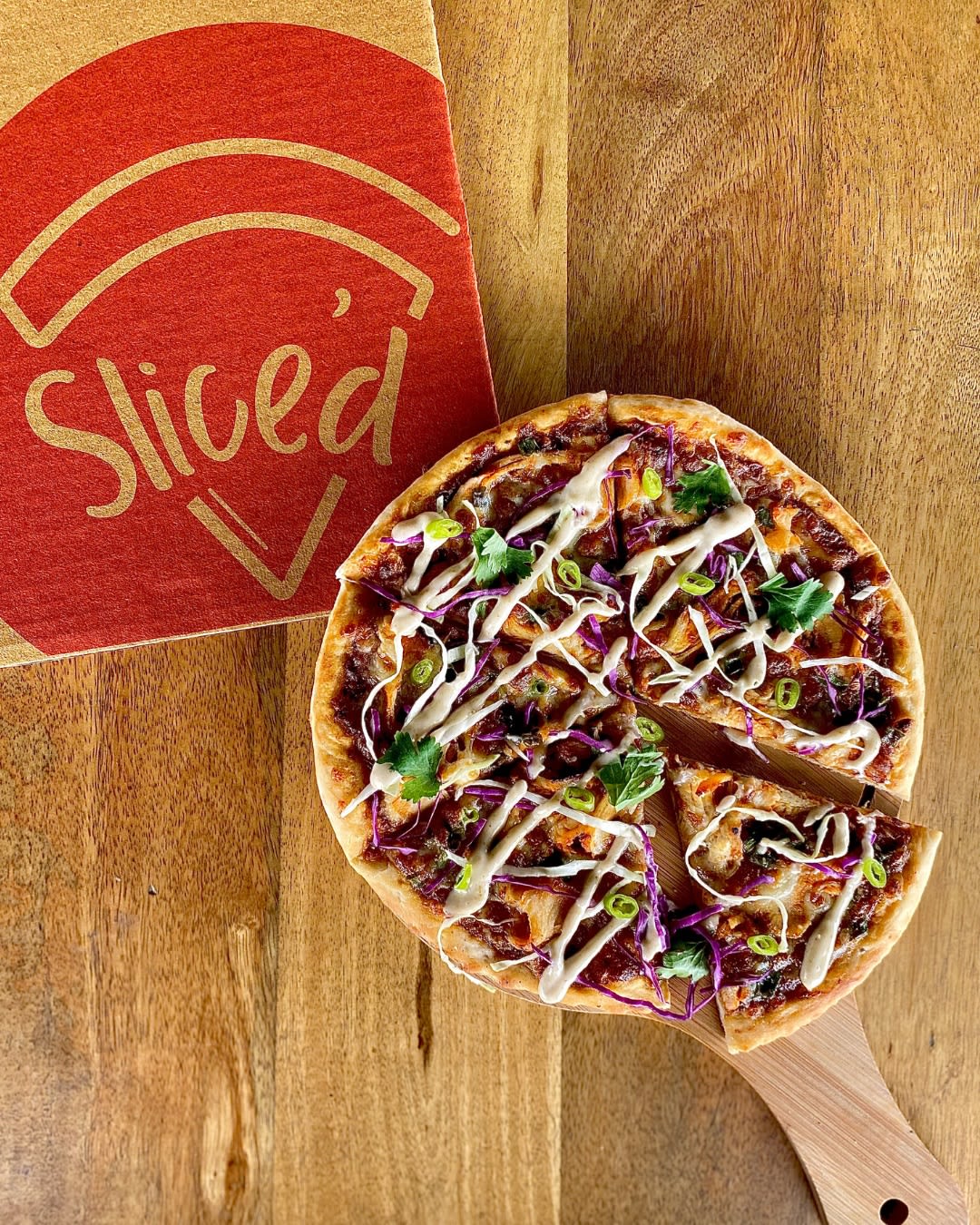 Sliced - The Gourmet Pizzeria - Logo