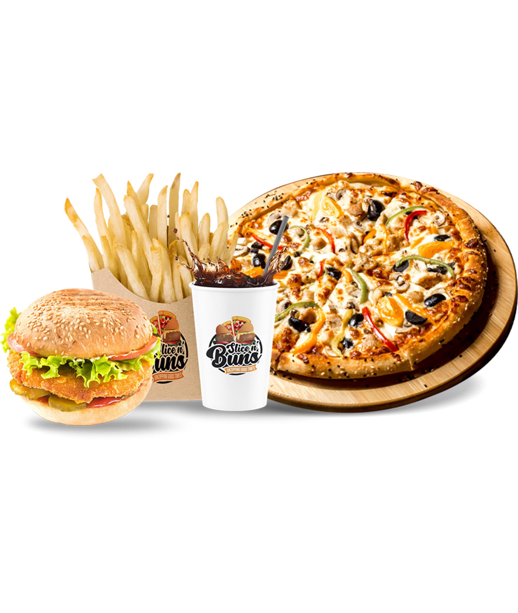 Slice N' Buns - Logo