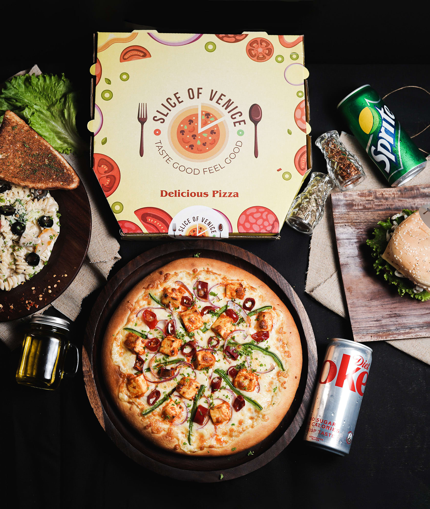 Slice of Venice Pizzas - Logo