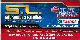 S L Mécanique St Jérôme - Logo