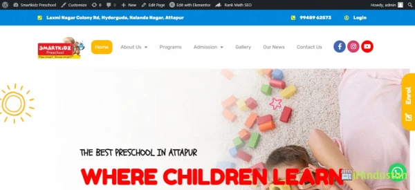 Smartkidz Preschool & Daycare Attapur - Logo