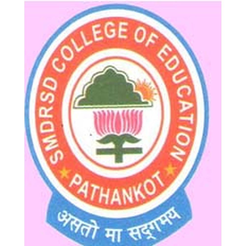 SMDRSD College of Education (SMDRSDCE) - Logo