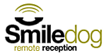 Smiledog Remote Reception - Logo