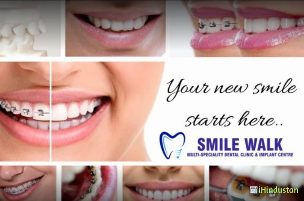 Smile walk multi-speciality dental clinic - Logo