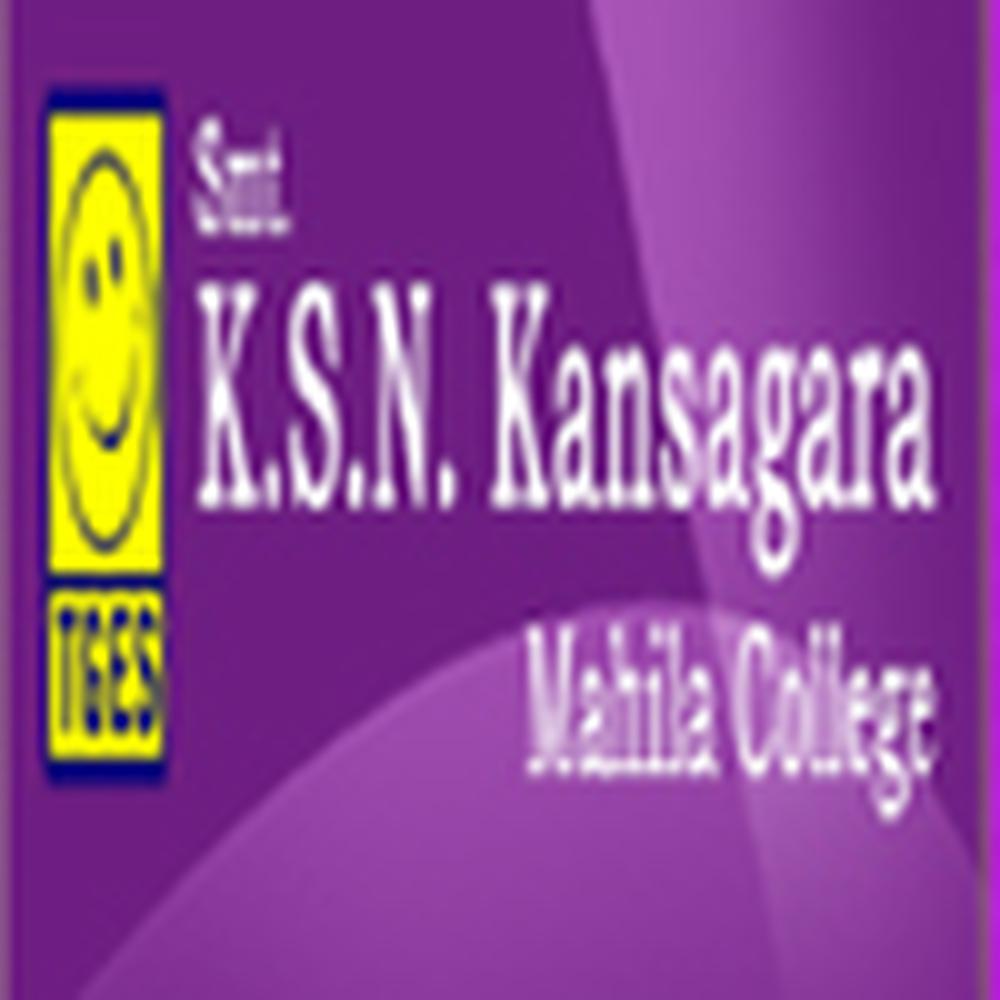 Smt. K.S.N. Kansagara Mahila College (SKSNKMC) - Logo