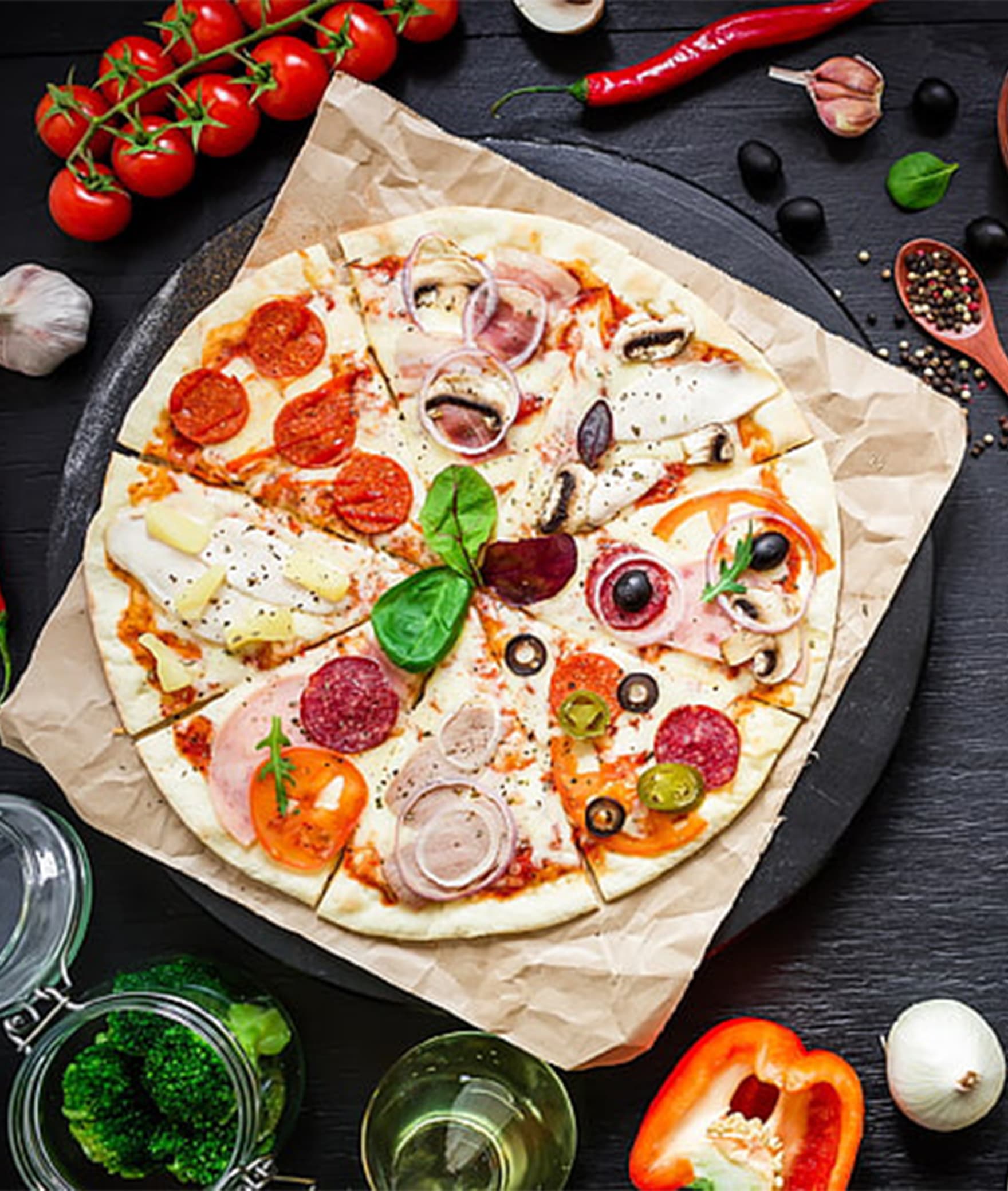 Snacks @The Pizza & Pizza - Logo