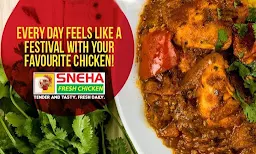 Sneha fresh chicken - Logo