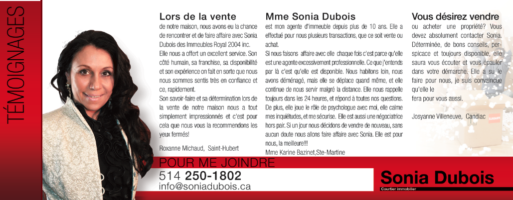 Sonia Dubois Courtier Immobilier Immeubles Royal - Logo