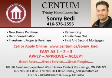 Sonny Bedi - Centum Trinity Home Loans Inc. - Logo