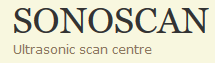 SONOSCAN Ultrasonic Scan Centre (SUSC) - Logo