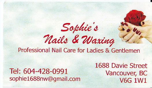 Sophie&s;s Nails &a; Waxing - Cover photo