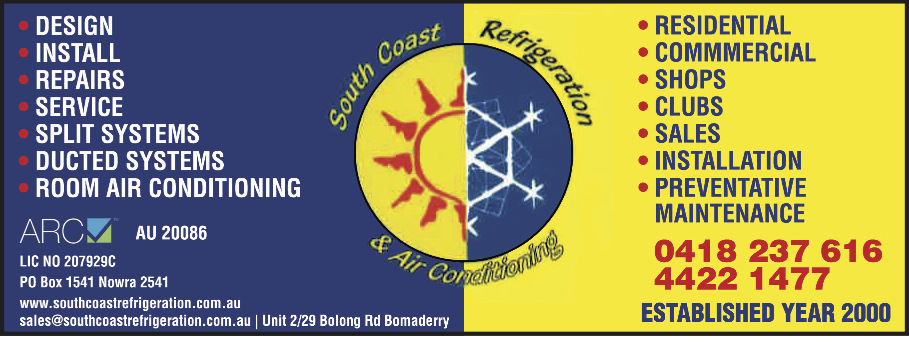 South Coast Refrigeration & Air Conditioning - Logo