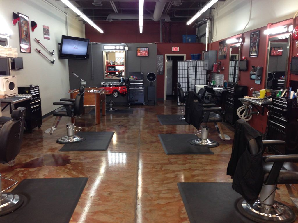 South Trail Crossing Barbershop - Logo