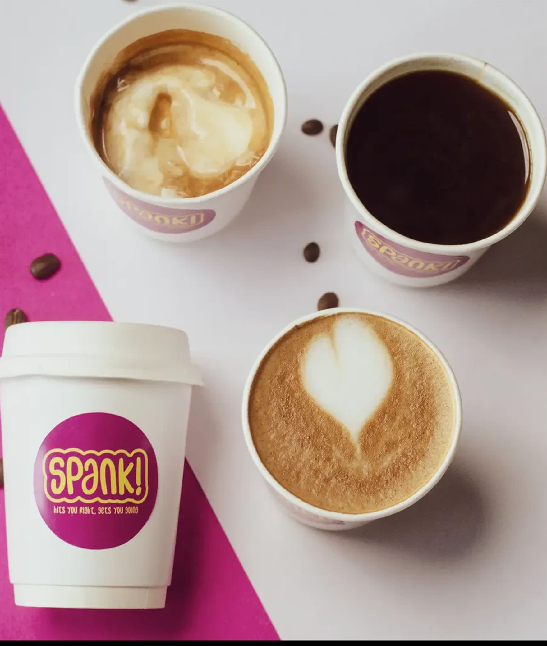 Spank coffee - Logo