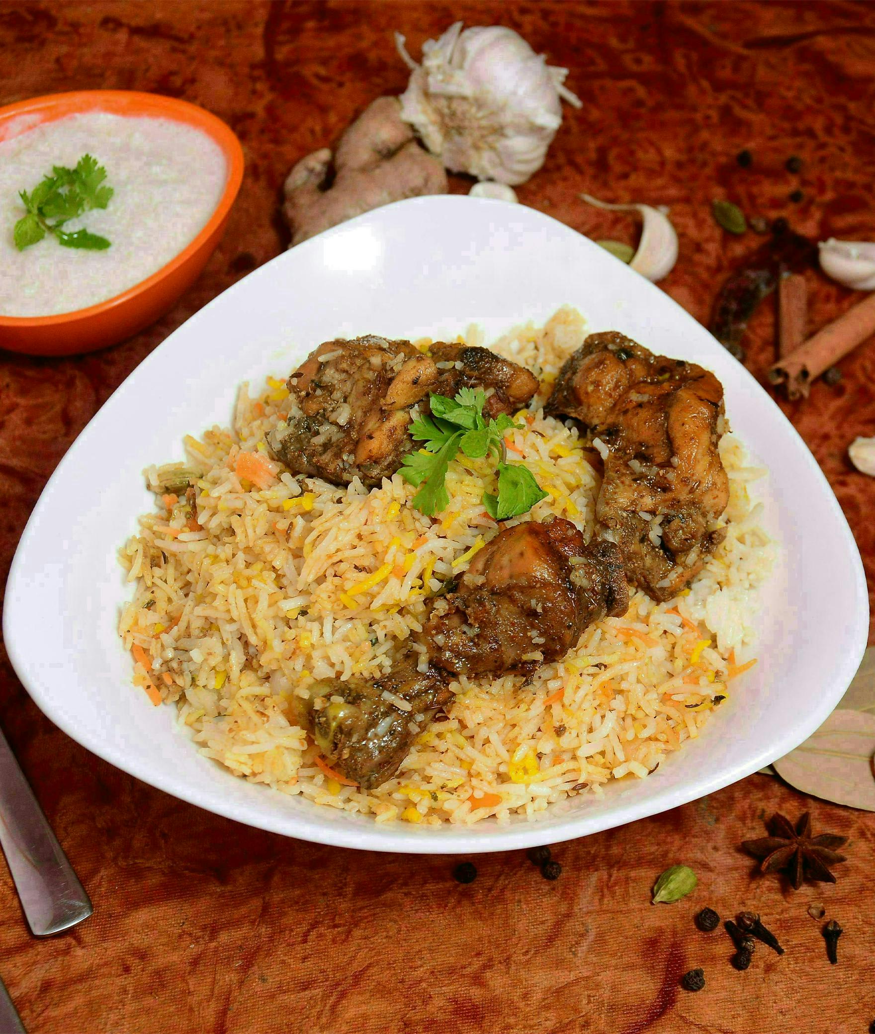 Spicy Biryani Vibes - Logo