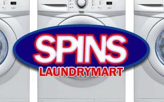 Spins Laundry - Logo