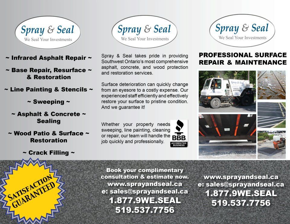 Spray &a; Seal - Cover photo
