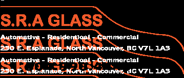 S.R.A. Glass - Logo