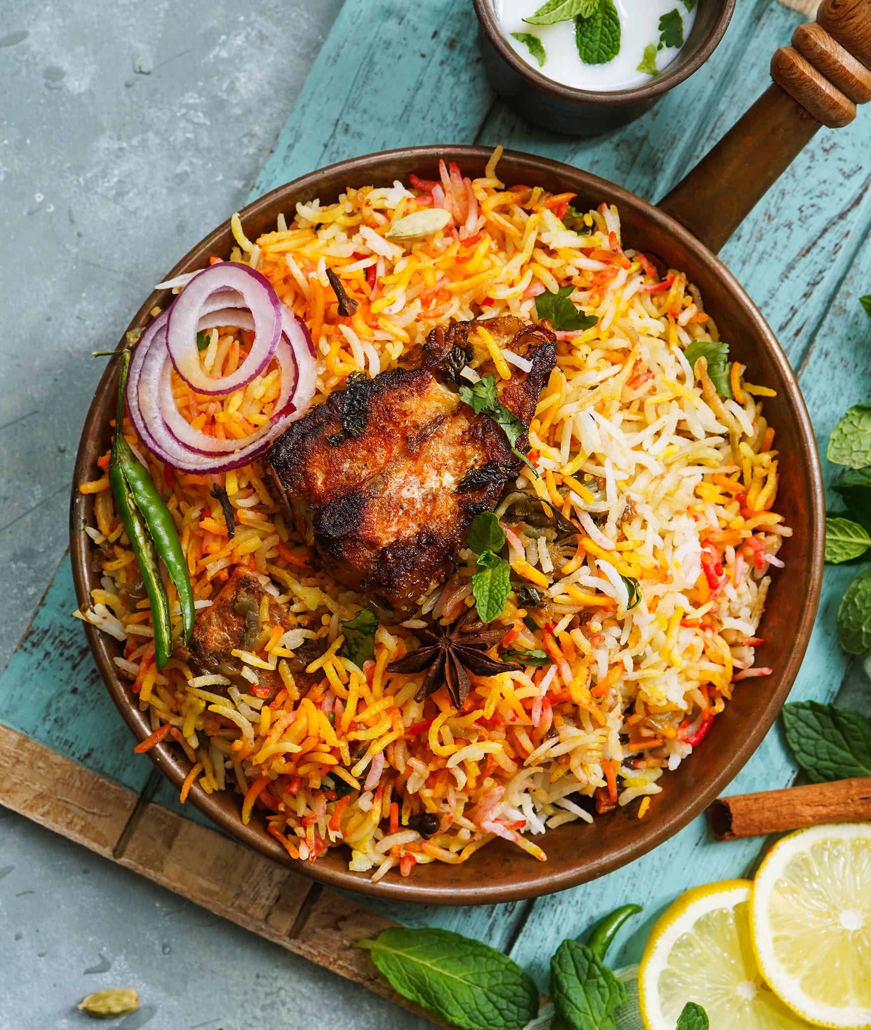 SRB Hyderabad Biriyani - Logo