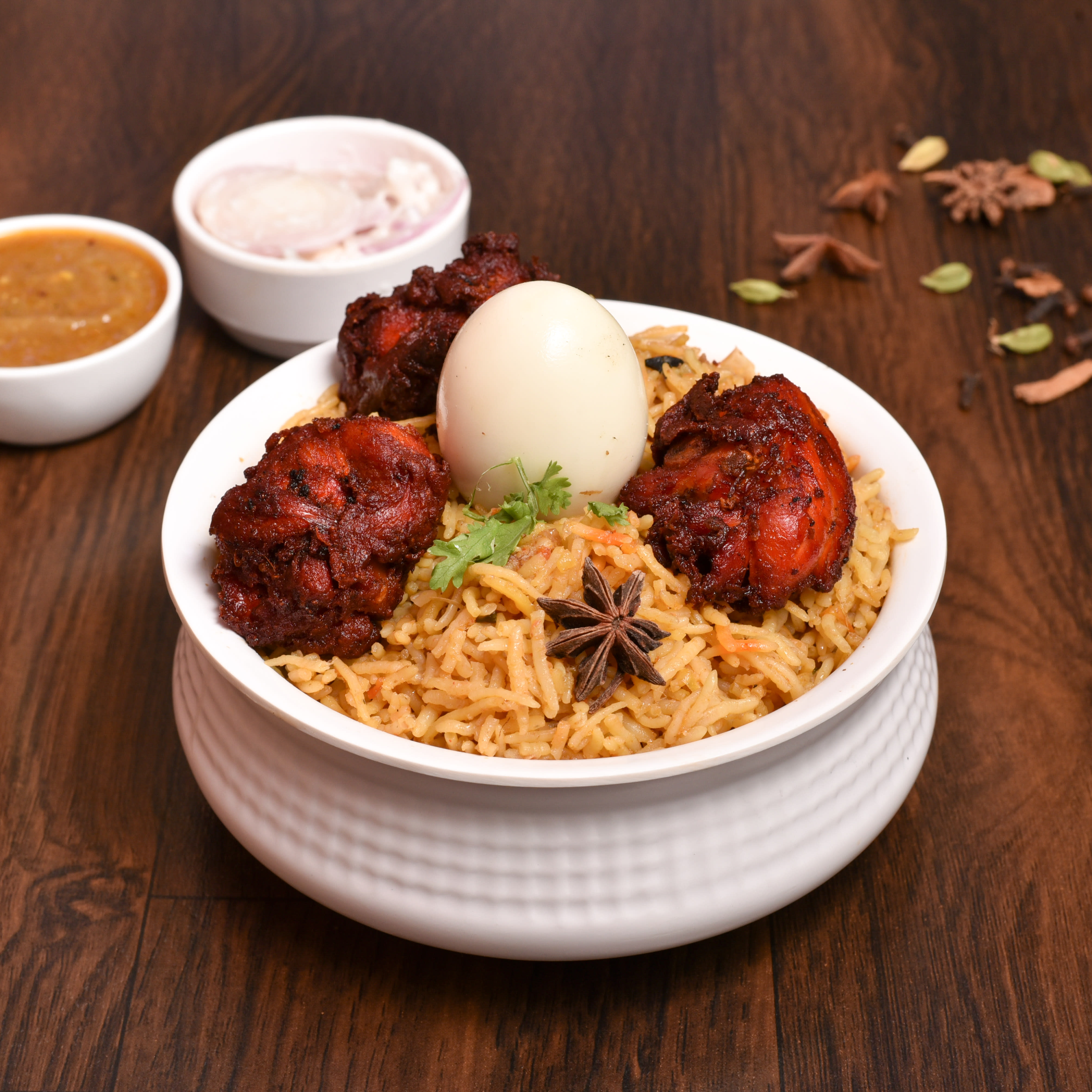 SRB Hyderabad Biriyani - Logo