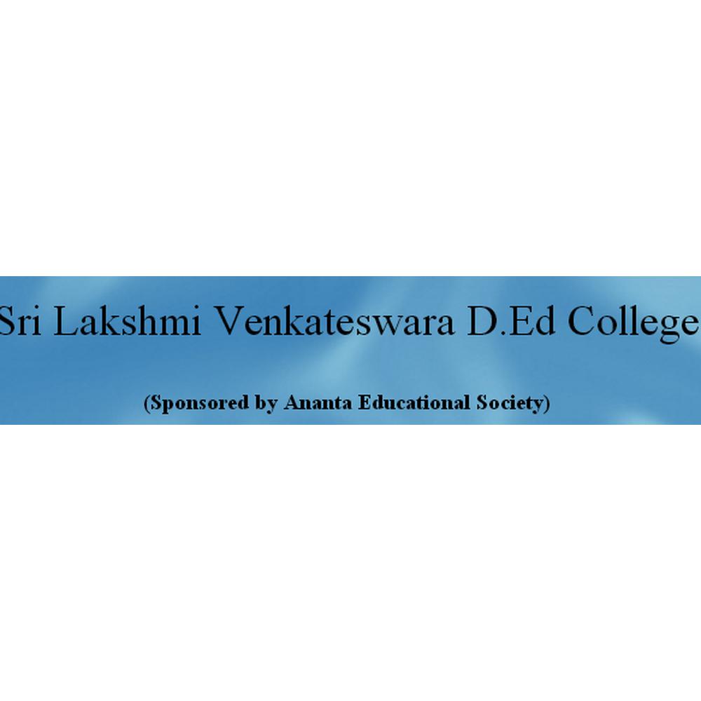 Sri Lakshmi Venkateswara D.Ed College (SLVDC) - Logo