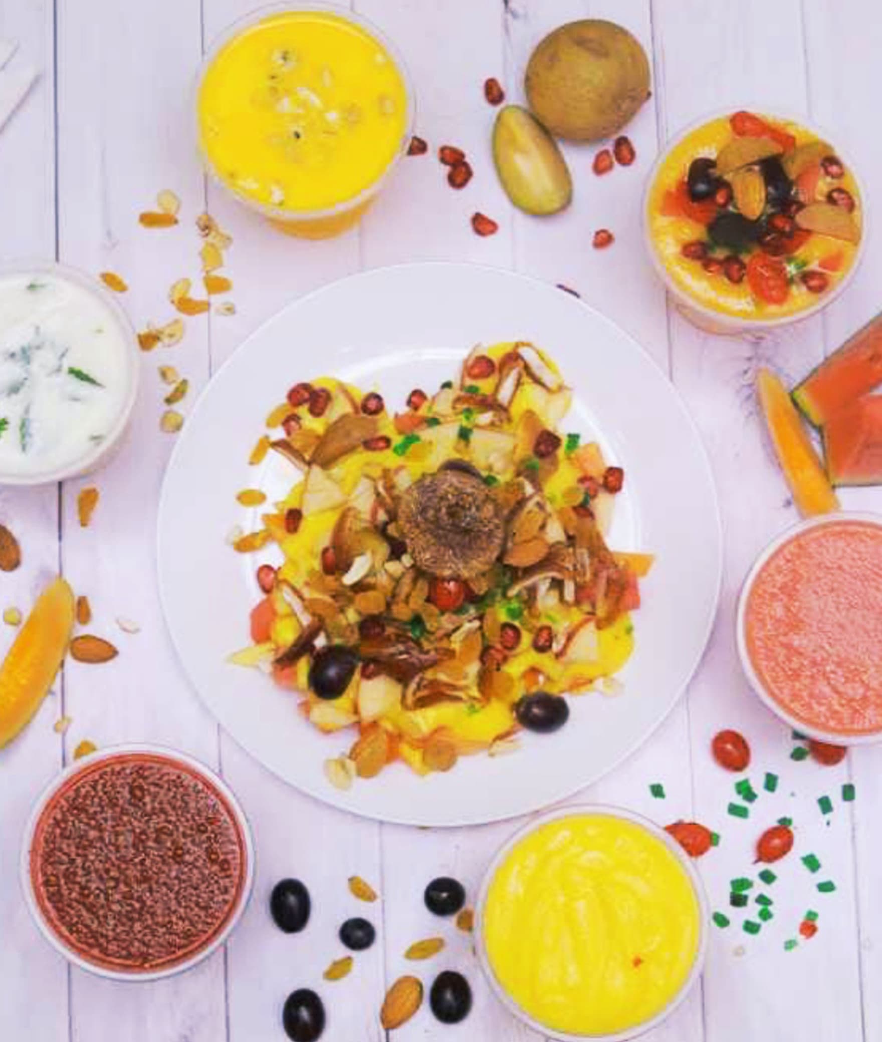 Sri Raja Rajeswari Fruit Juices & Salads - Logo