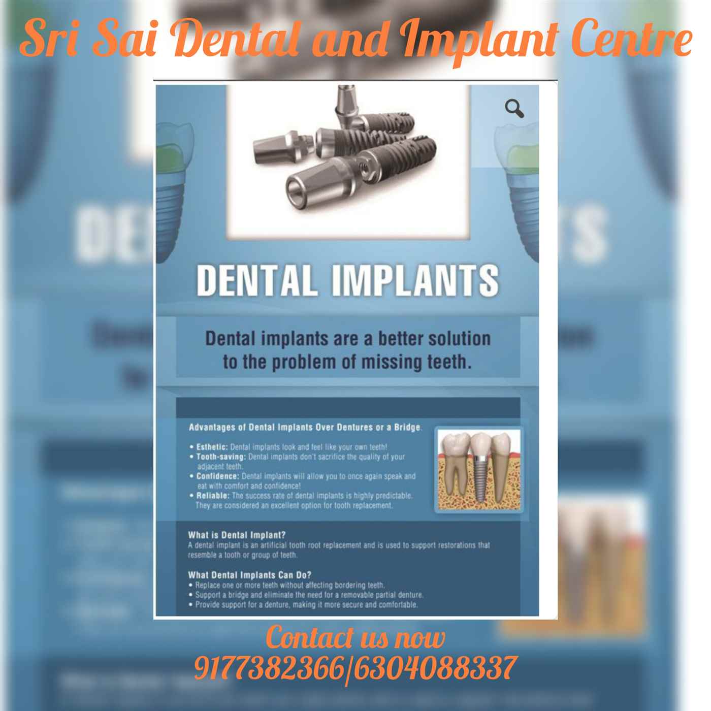 Sri Sai Dental And Implant Centre - Cover photo