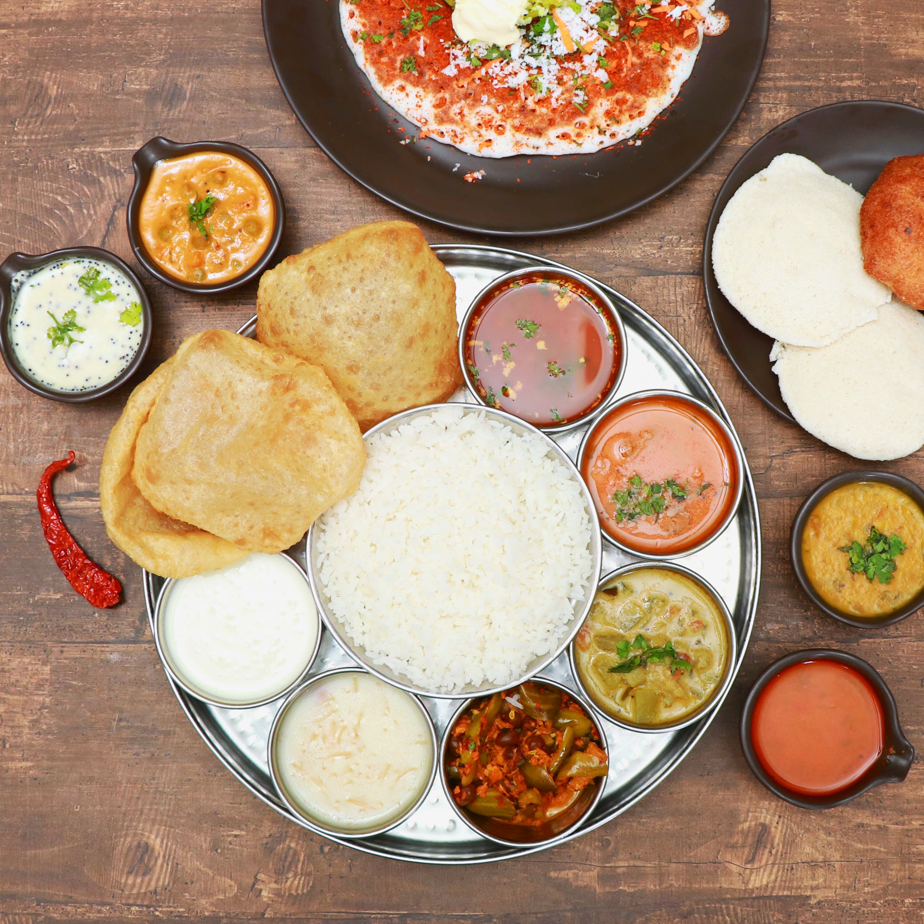 Sri Udupi Food Hub - Logo