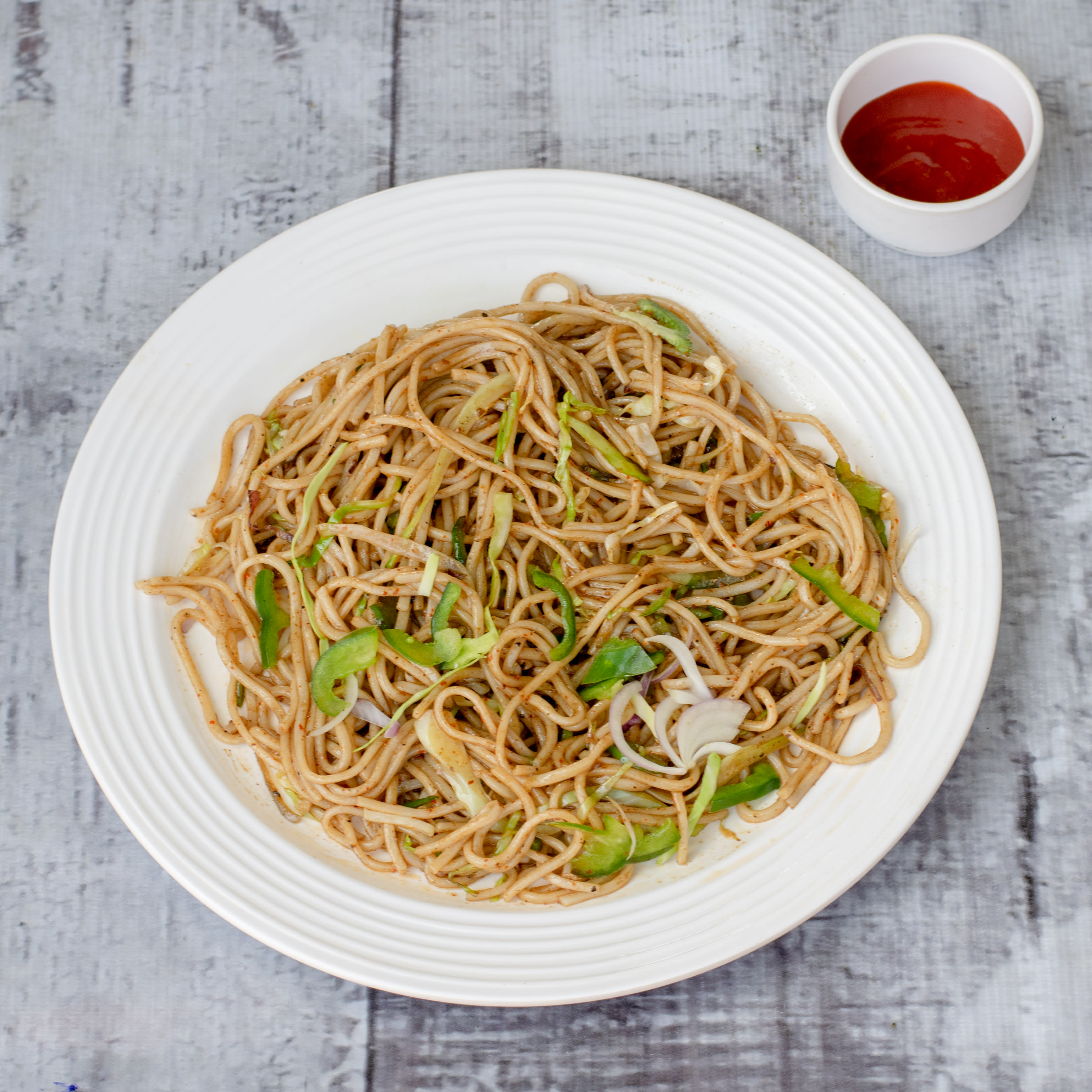 SS Chowmein & Manchurian - Logo