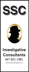 SSC Investigative Consultants, Former Police Detective - Logo