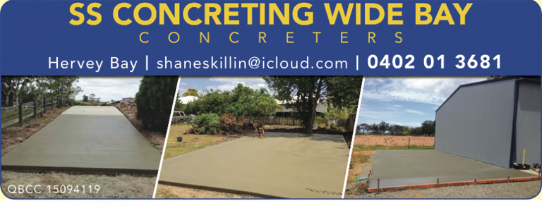 SS Concreting Wide Bay - Logo