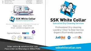 SSK White collar - Logo