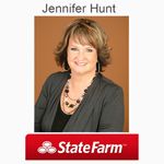 State Farm - Jennifer Hunt, Agent - Logo