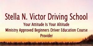 Stella N Victor Driving School - Logo