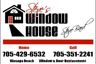 Steve&s;s Window House - Logo
